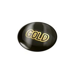 OBG PUB - Autocollant forme rond en vinyle élégant Kifas