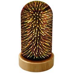 Cloche d'éclairage décorative avec effet 3D Carmis