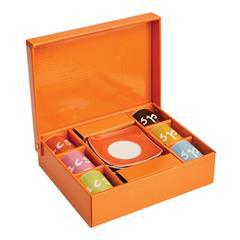 OBG PUB - Set de 6 tasses expresso avec sous-tasse Chrisio