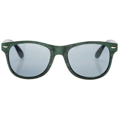 Lunettes de soleil avec finition chinée Sunraye Vert
