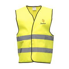 OBG PUB - Veste de sécurité fluorescente en polyester Setom