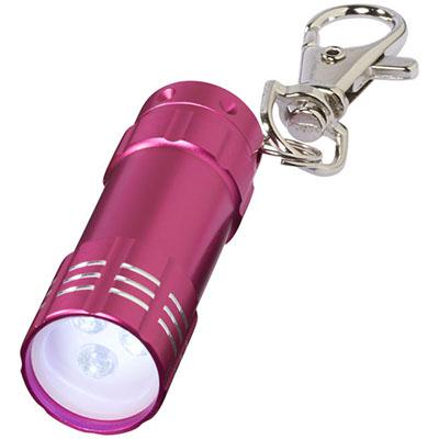 Porte-clés lampe torche LED en bambou personnalisable - PIANTI- Vertlapub
