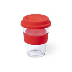 OBG PUB - Verre avec couvercle silicone de 350ml Duranox