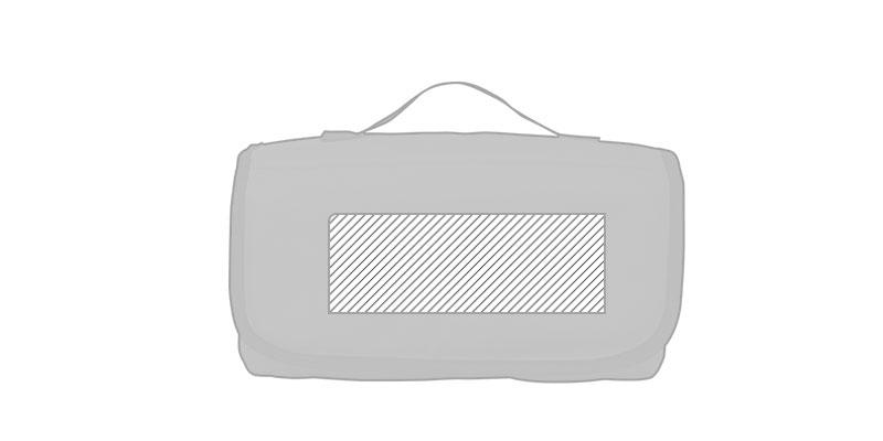 OBG.PUB - Couverture avec poignée en polyester Meadwor - Impression Poche Couverture avec poignée en polyester Meadwor - Impression Poche