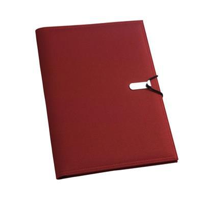 Conférencier à 3 poches format A4 en 600D Clerky Bordeaux