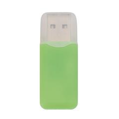 OBG PUB - Lecteur de cartes mémoire USB 2 en plastique Lanyx
