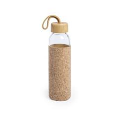 OBG PUB - Gourde de 500ml en verre/bambou naturel Trupac