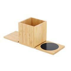 OBG PUB - Porte-crayons avec chauffe-tasse et chargeur Mitec