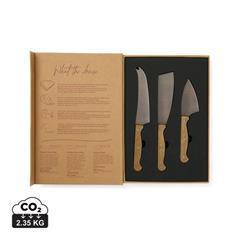 OBG PUB - Set de couteaux dans un coffret en acier inox Hawk
