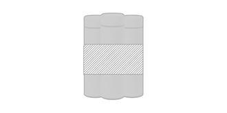 Thermos double paroi en acier Inoxydable Pulse - Marquage autour