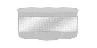 Tasse de 380 ml en Acier Inoxydable Kira - Marquage autour