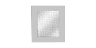 Boîte de 4 craies multicolores en carton Paritti - Marquage Recto