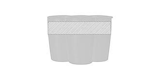 Gobelet thermique double en acier inoxydable Blure - Marquage autour