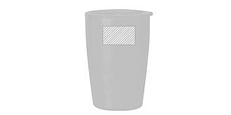 Gobelet thermique double en acier inoxydable Blure - Marquage Recto