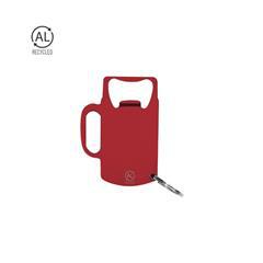 OBG PUB - Porte-clés ouvre bouteille en aluminium Bericol