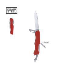 OBG PUB - Canif multifonctions avec accessoires en acier Meg