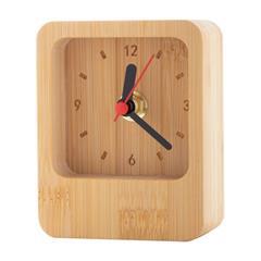OBG PUB - Horloge de bureau au design original en bambou Rev
