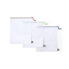 Set sacs blanc authentique en polyester RPET Topic