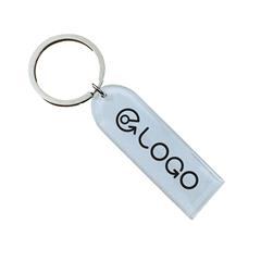 OBG PUB - Porte-clés métal avec support en résine Posty