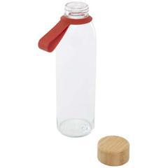 OBG PUB - Bouteille d'eau en verre et bambou 500 ml Arian