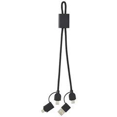 OBG PUB - Câble de charge rapide 6 en 1 en alu recyclé Fido