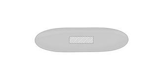 Coffret pour 2 stylos à bille en plastique Adilo - Marquage Recto