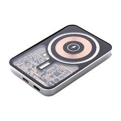 OBG PUB - Power bank en aluminium recyclé transparent Kenly