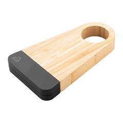 OBG PUB - Porte-bouteille et tire-bouchon en bambou Jamboure