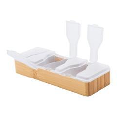 OBG PUB - Pilulier pratique en bambou et plastique PP Nolan