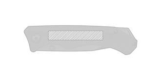 Couteau de poche de manche en bois Dave - Marquage Recto