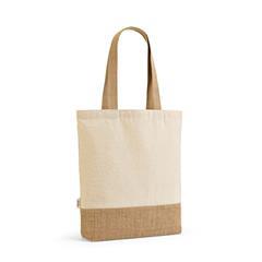OBG PUB - Tote Bag en coton recyclé et jute résistant Rassio