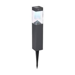 OBG PUB - Lampe solaire en acier inox et en plastique Solare
