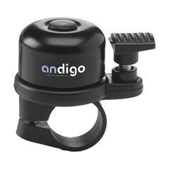 OBG PUB - Sonnette de vélo en plastique robuste et acier Red