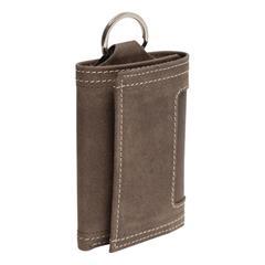 OBG PUB - Etui porte-clé vintage en cuir véritable Galienne