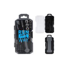 OBG PUB - Set d'outils de 41 pièces dans une boîte en PS Nas