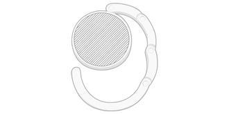 Accroche sac pliable rond Classico - Marquage Recto