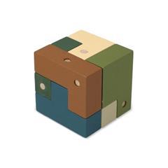 OBG PUB - Jeu de cube en bois robuste démontable Gruino