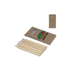 OBG PUB - Set crayons de couleur dans une boîte kraft Mambio