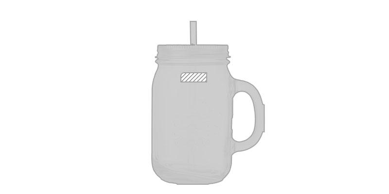 OBG.PUB - Mug en verre couvercle acier inoxydable Jougg - Marquage Recto Mug en verre couvercle acier inoxydable Jougg - Marquage Recto
