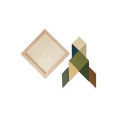 OBG PUB - Puzzle écologique avec sept pièces en bois Vatino