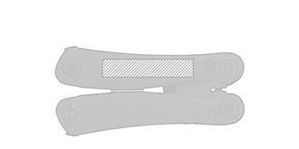 Outil 12 fonctions en bois Anderon - Impression Droite