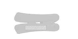 Outil 12 fonctions en bois Anderon - Impression Gauche