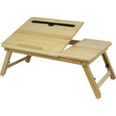 Bureau pliable à multi-usage en bambou Ainj