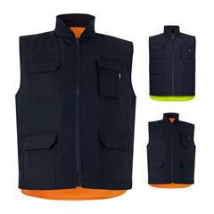 OBG PUB - Gilet rembourré réversible en polyester Saymen