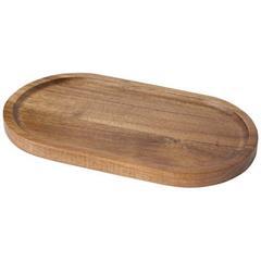 OBG PUB - Plateau de service en bois d'acacia robuste Median