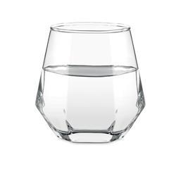 OBG PUB - Verre à eau en forme de diamant incliné 300 ml Len