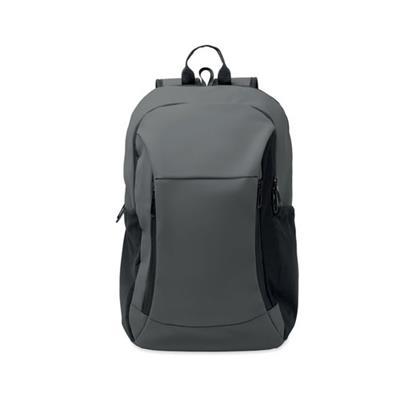 Sac à dos pour ordinateur en plastique PU Arriono Gris