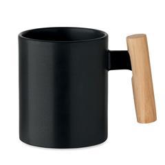 OBG PUB - Mug en céramique 320 ml avec poignée en bois Juro
