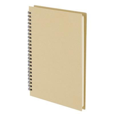 Carnet avec planificateur mensuel en carton Passio