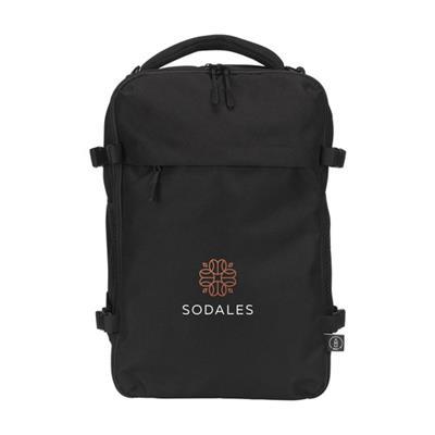 OBG PUB - Sac à dos compact et polyvalent en RPET Flight Noir Sac à dos compact et polyvalent en RPET Flight Noir